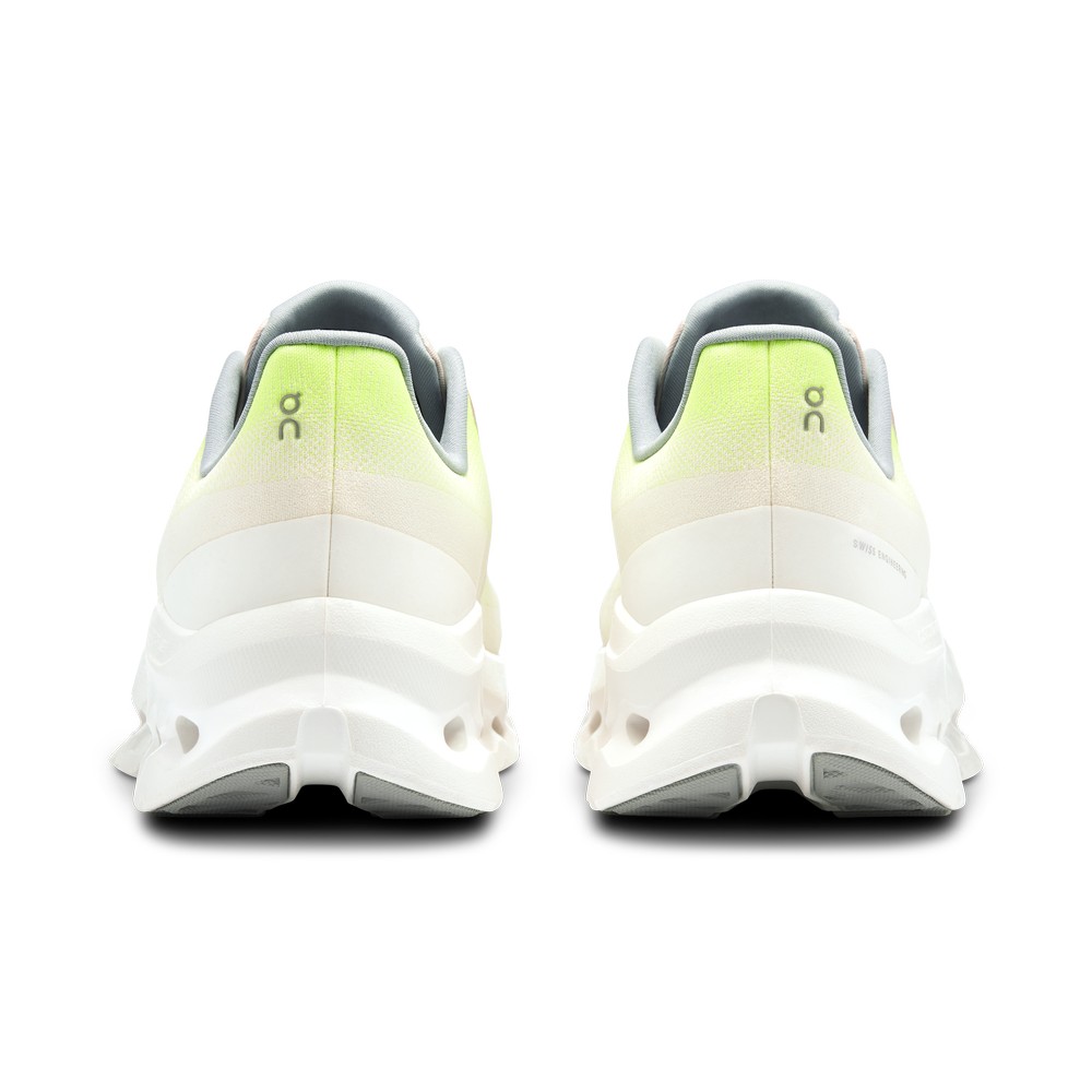 On |Men QC Cloudtilt Lifestyle Shoes Lime / Ivory | FK44-M6YY