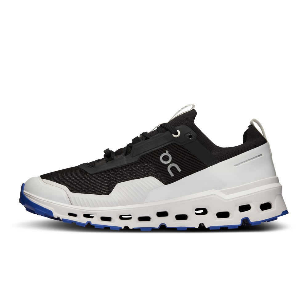 On |Men QC Cloudultra 2 Trail Running Shoes Black / White | AT95-U6CC