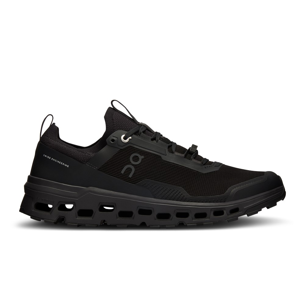 On |Men QC Cloudultra 2 Trail Running Shoes All Black | YF13-K0QG