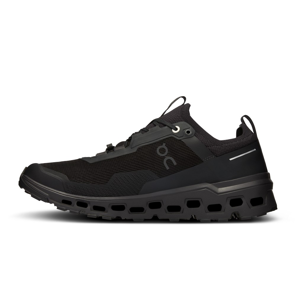 On |Men QC Cloudultra 2 Trail Running Shoes All Black | YF13-K0QG