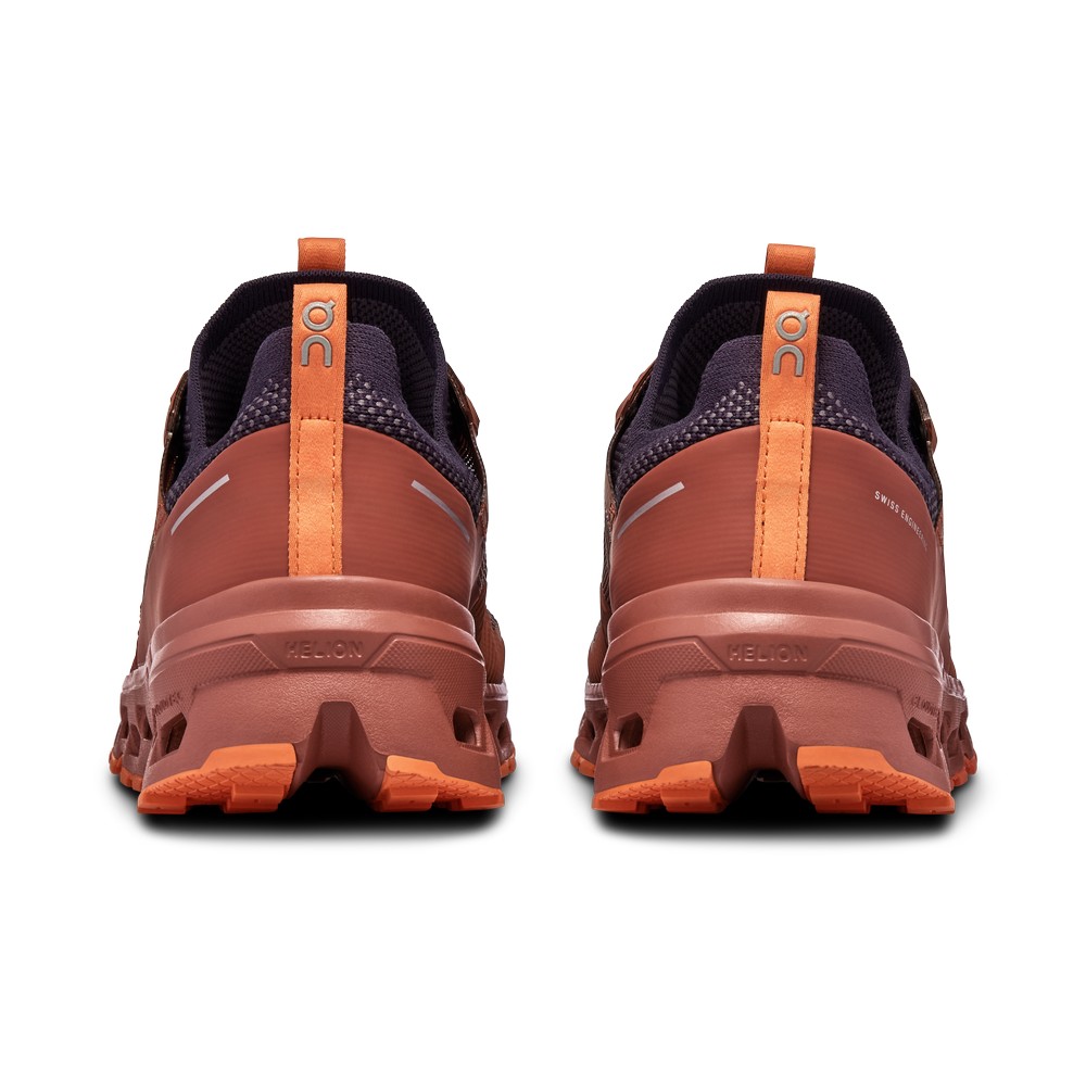 On |Men QC Cloudultra 2 Trail Running Shoes Auburn / Flame | DI24-B0AO