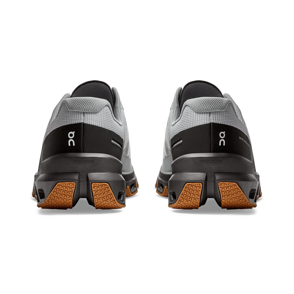 On |Men QC Cloudventure Trail Running Shoes Glacier / Thorn | RZ70-Z4RK