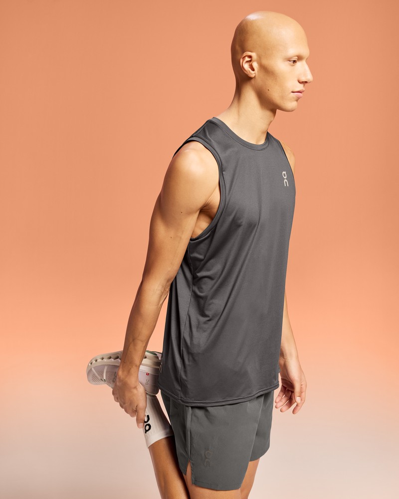 On |Men QC Core Tank Tops and T-shirts Shadow | IH28-S8PH