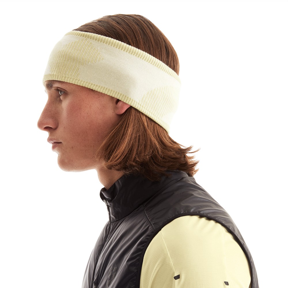 On |Men QC Explorer Merino Headband Headwear Endive | White | GR19-H3AL