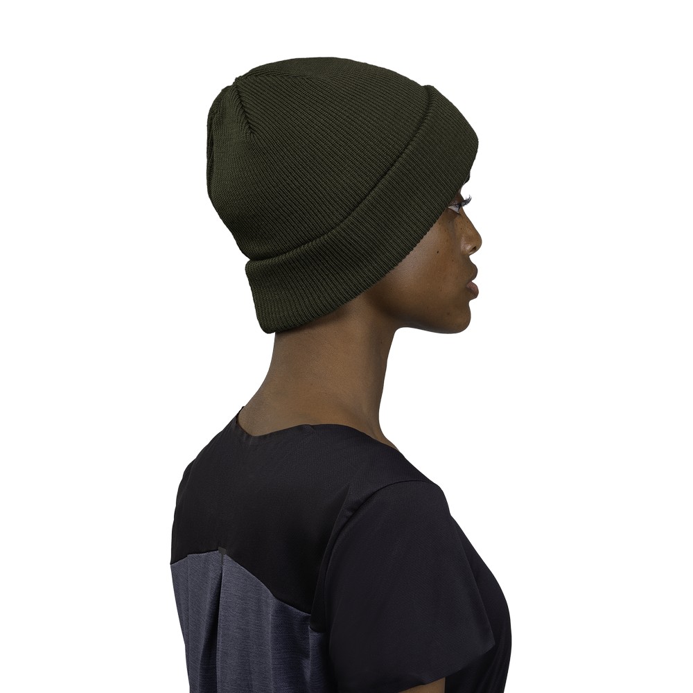 On |Men QC Merino Beanie Headwear Olive | QU04-Y7UF