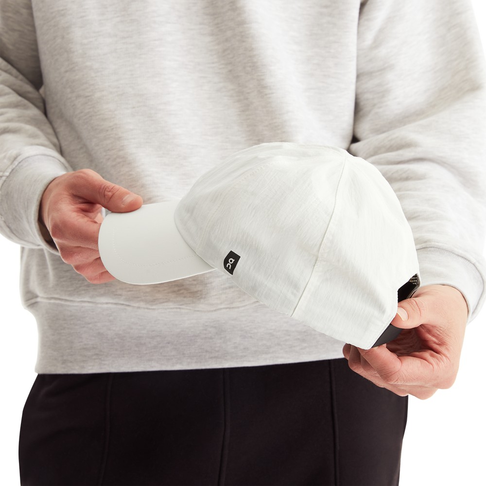 On |Men QC On Cap Headwear White | BA23-R0OF