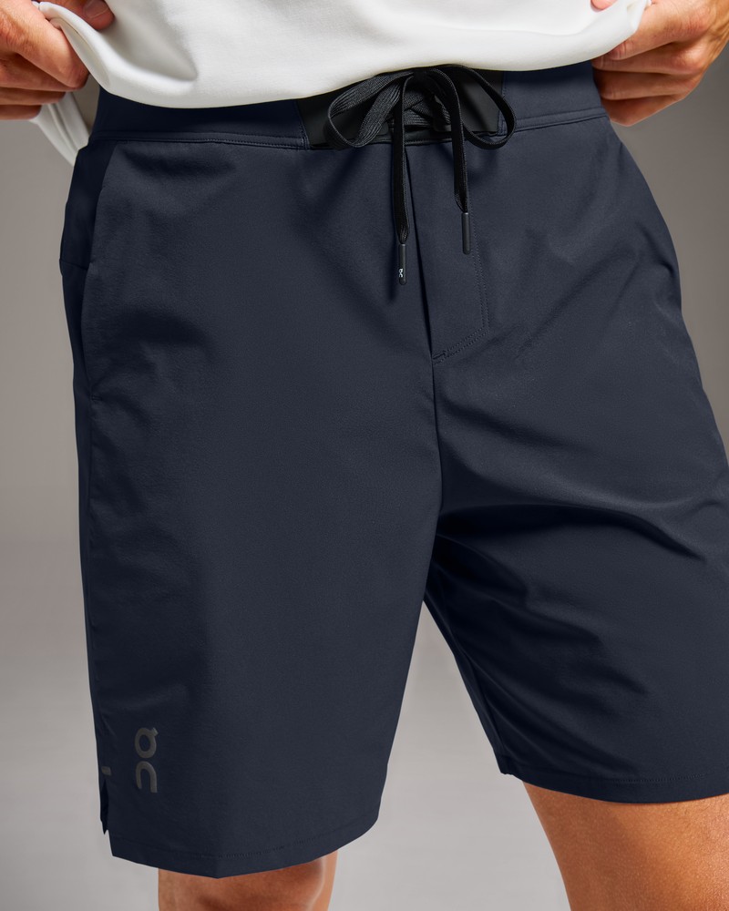 On |Men QC Performance Hybrid Short Shorts Navy | NA01-H4UK