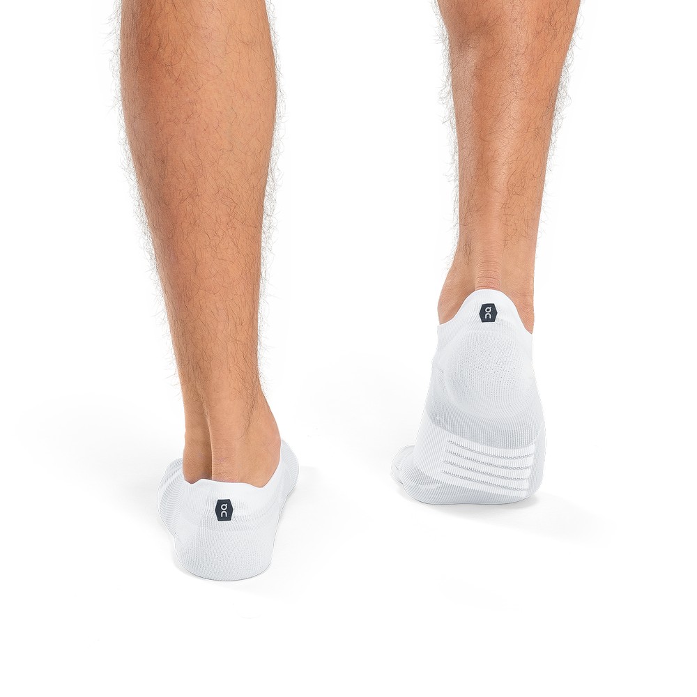 On |Men QC Performance Low Sock Socks White | Ivory | OH20-S3OW