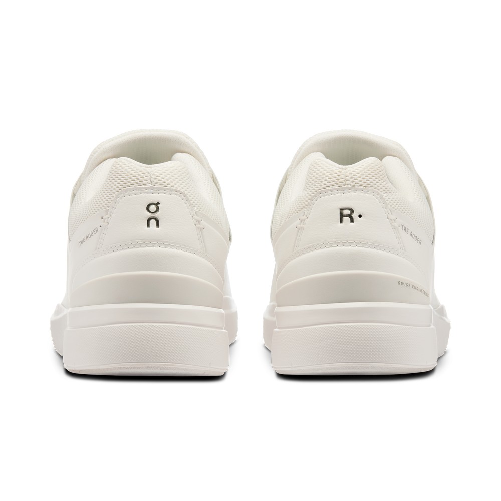 On |Men QC THE ROGER Advantage Lifestyle Shoes White / Undyed | NC86-I6QJ