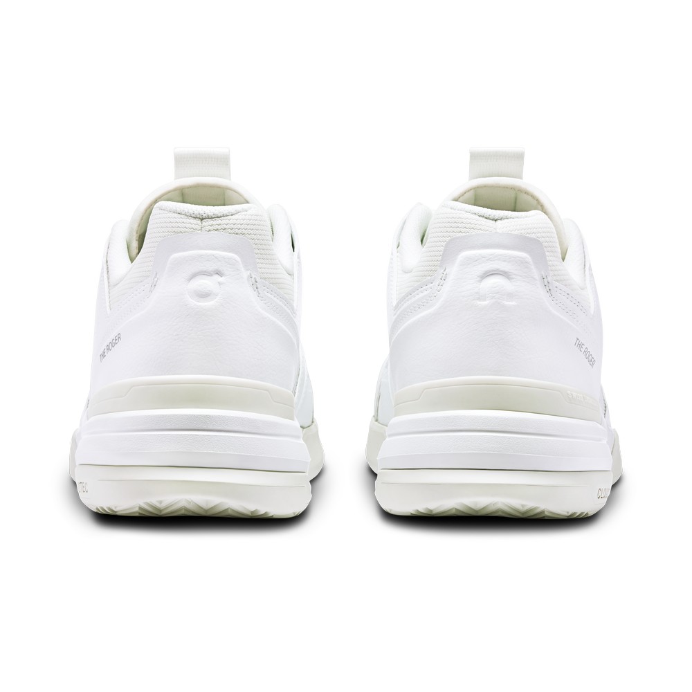 On |Men QC THE ROGER Clubhouse Pro Tennis shoes Undyed / Ice | WU80-O0FU