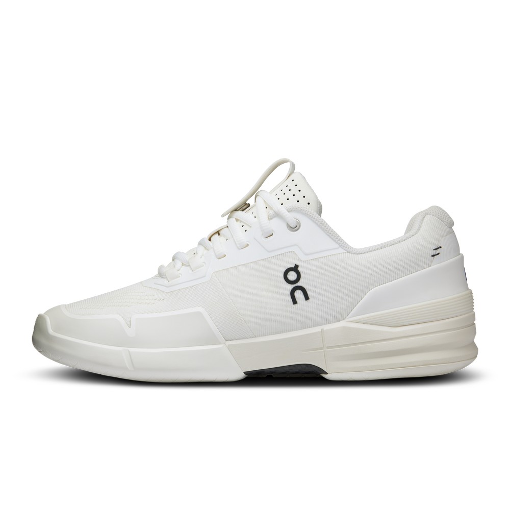 On |Men QC THE ROGER Pro Tennis shoes Undyed-White / Black | DQ24-R7MN