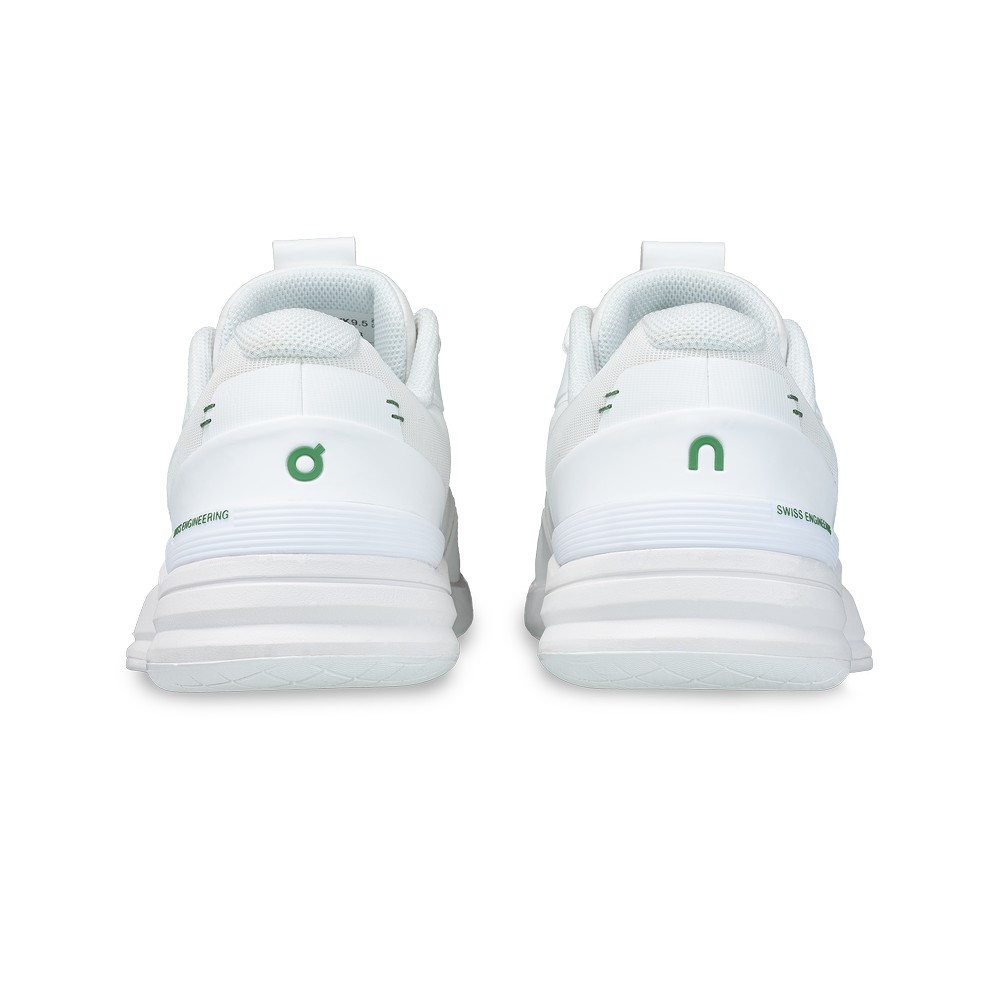 On |Men QC THE ROGER Pro Tennis shoes White / Green | WO95-V8UU