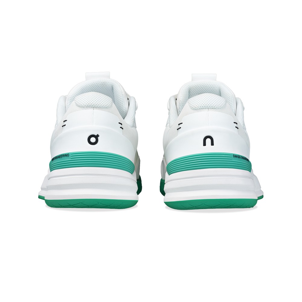 On |Men QC THE ROGER Pro Tennis shoes White / Mint | AD86-P5JD