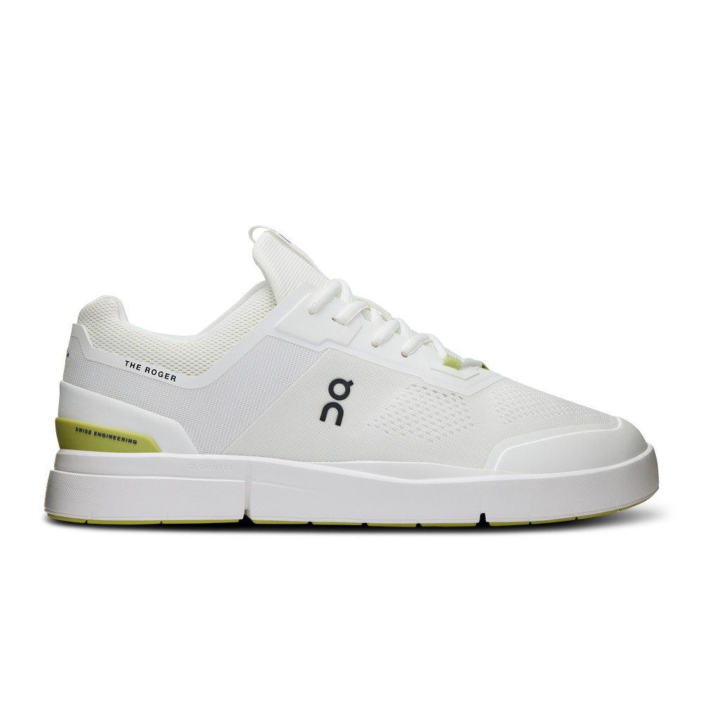 On |Men QC THE ROGER Spin Lifestyle Shoes Undyed / Zest | KR81-C3DB