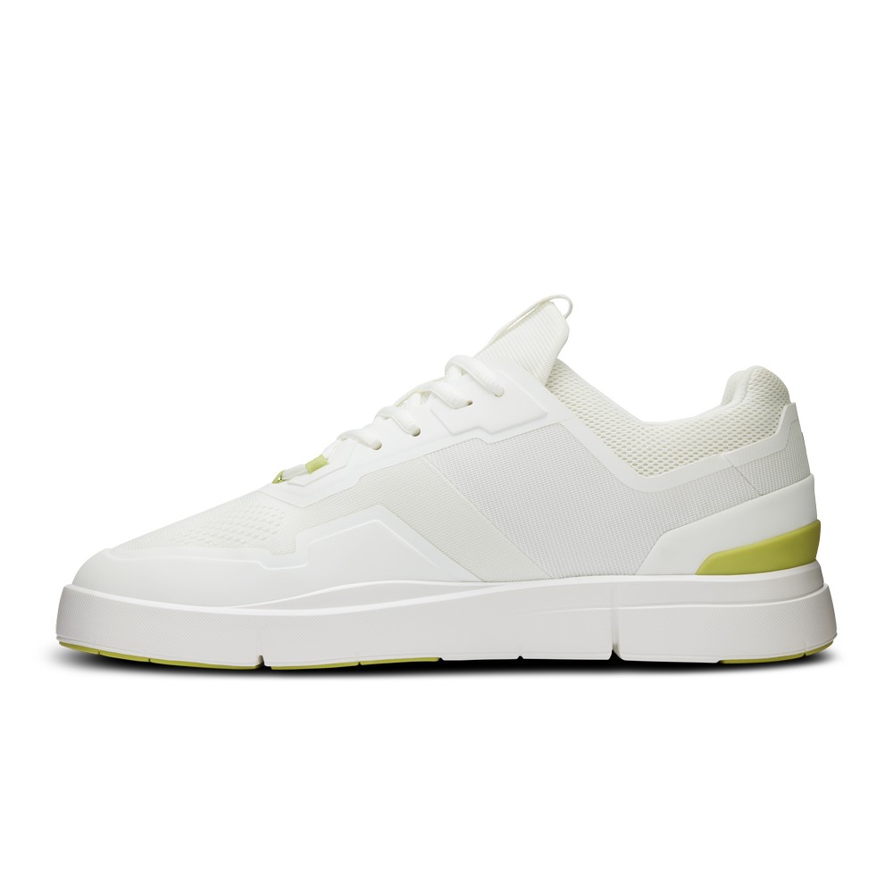 On |Men QC THE ROGER Spin Lifestyle Shoes Undyed / Zest | KR81-C3DB