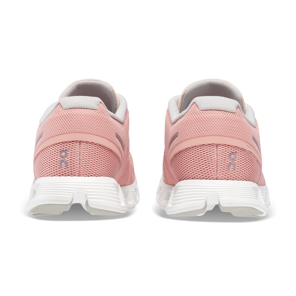 On |Women QC Cloud 5 Lifestyle Shoes Rose / Shell | KU16-M3XE