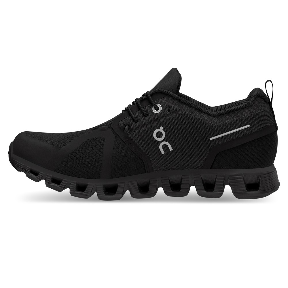 On |Women QC Cloud 5 Waterproof Lifestyle Shoes All Black | DM15-Y7NY