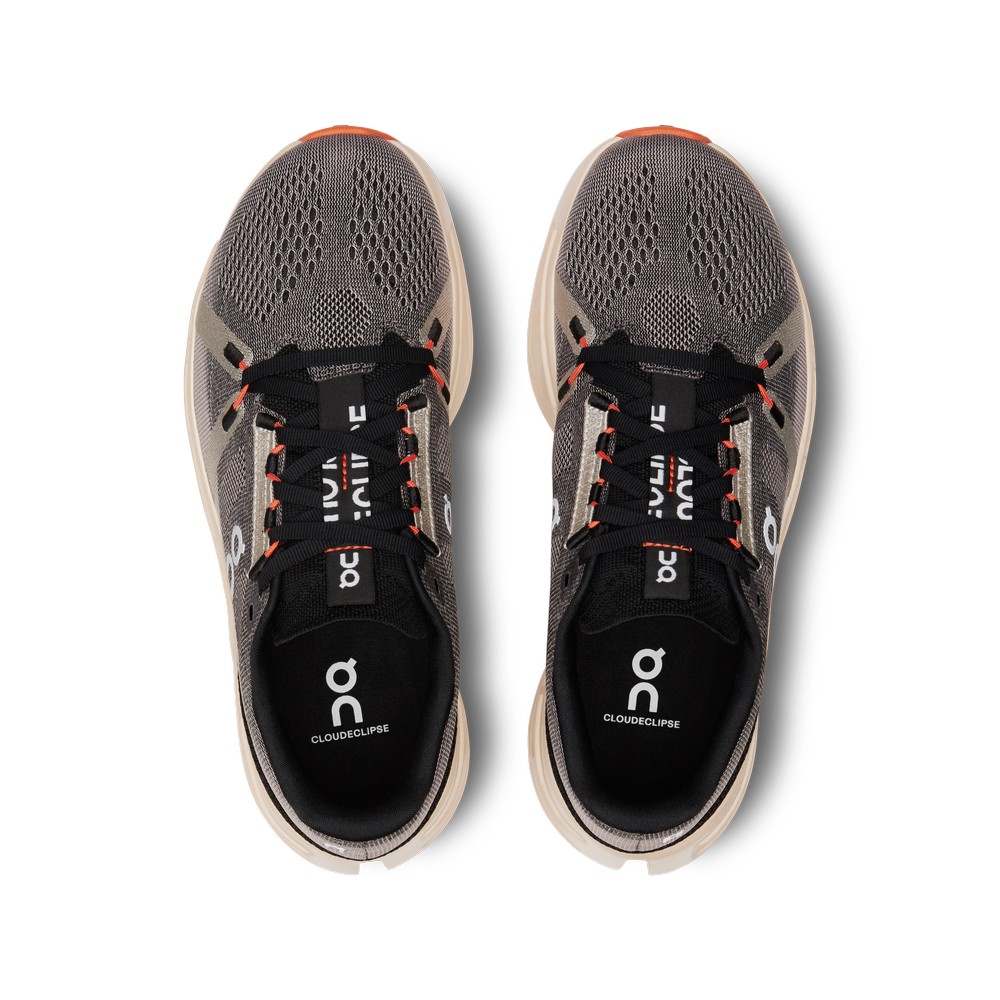 On |Women QC Cloudeclipse Road Running Shoes Fade / Sand | GT35-W3DX