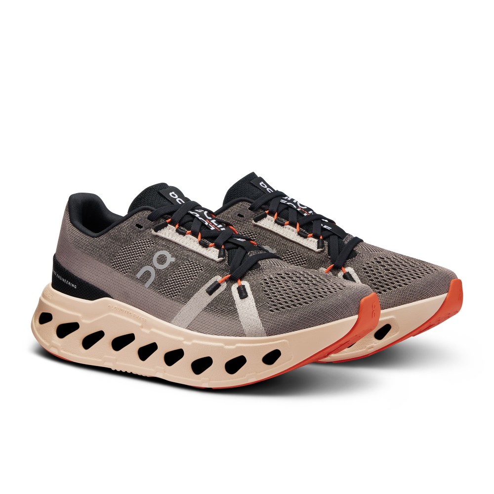 On |Women QC Cloudeclipse Road Running Shoes Fade / Sand | GT35-W3DX