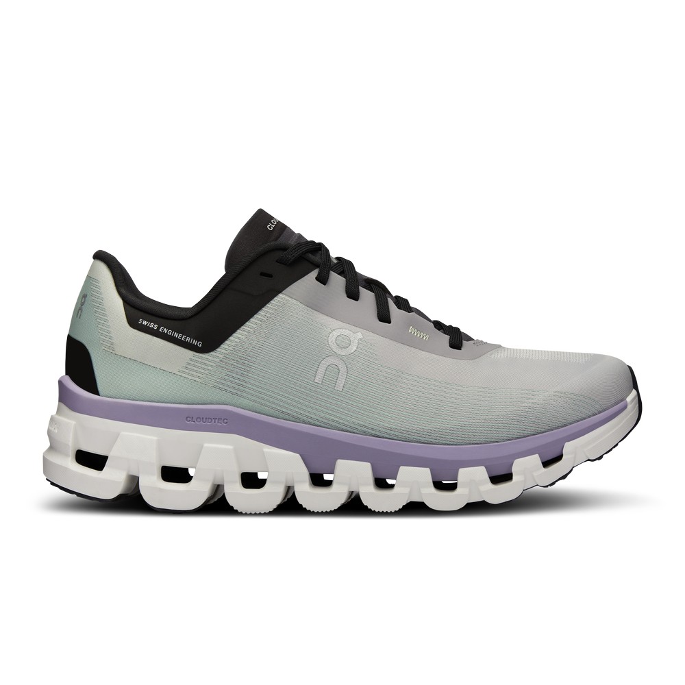 On |Women QC Cloudflow 4 Road Running Shoes Fade / Wisteria | DY10-F5PP