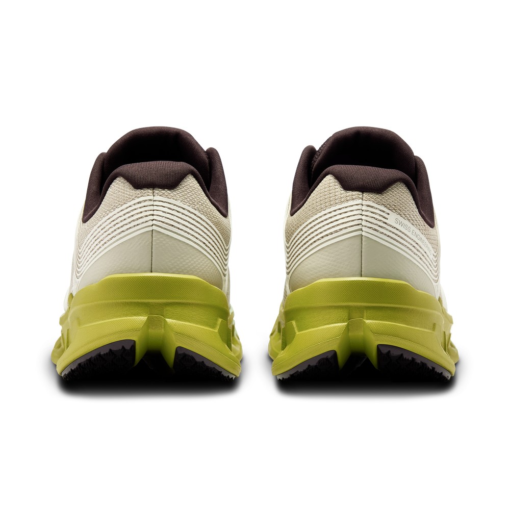 On |Women QC Cloudgo Road Running Shoes Sand / Zest | TC45-X6CE