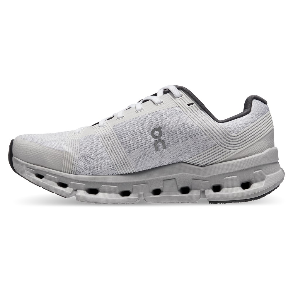 On |Women QC Cloudgo Road Running Shoes White / Glacier | YP12-O0LK