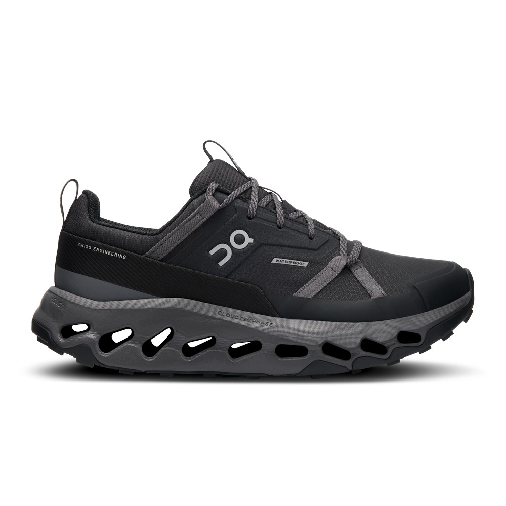 On |Women QC Cloudhorizon Waterproof Hiking Shoes & Boots Black / Eclipse | YQ73-Y4ND