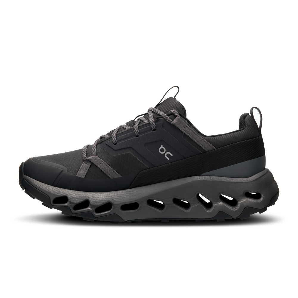 On |Women QC Cloudhorizon Waterproof Hiking Shoes & Boots Black / Eclipse | YQ73-Y4ND