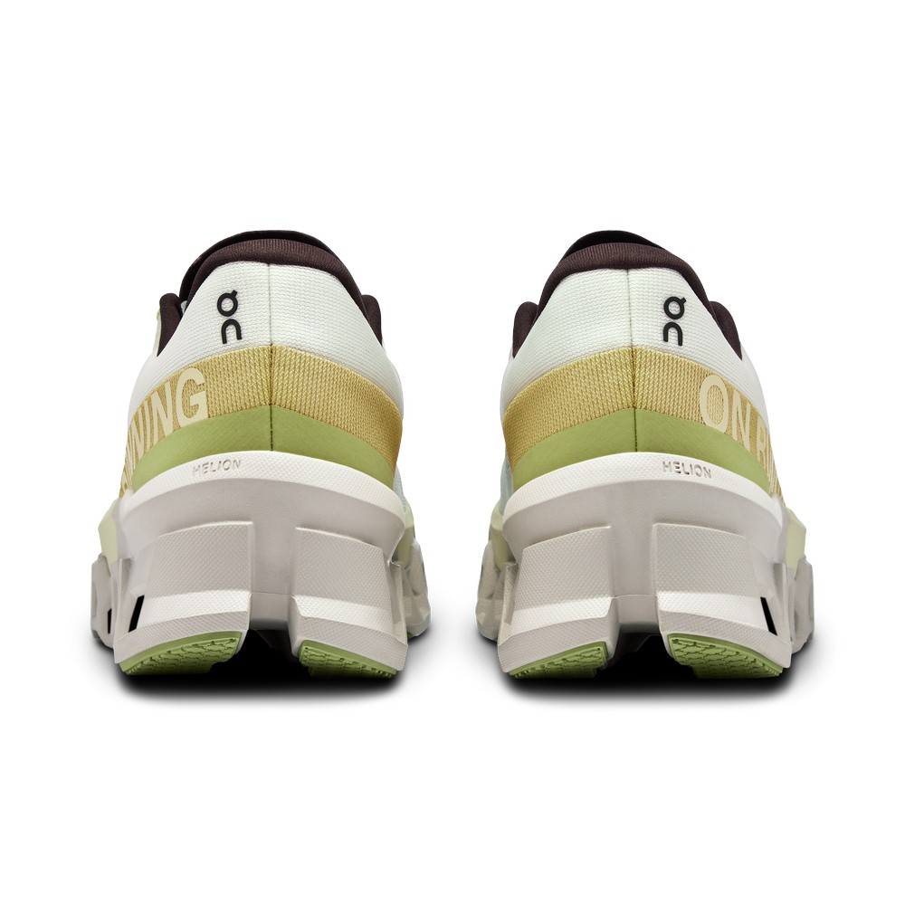 On |Women QC Cloudmonster 2 Road Running Shoes Undyed / Zest | RZ26-G7HS