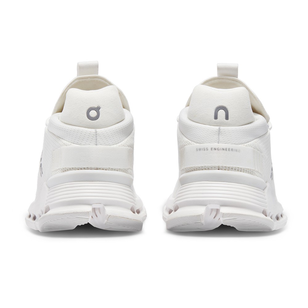 On |Women QC Cloudnova Lifestyle Shoes Undyed-White / White | VH60-A0PC