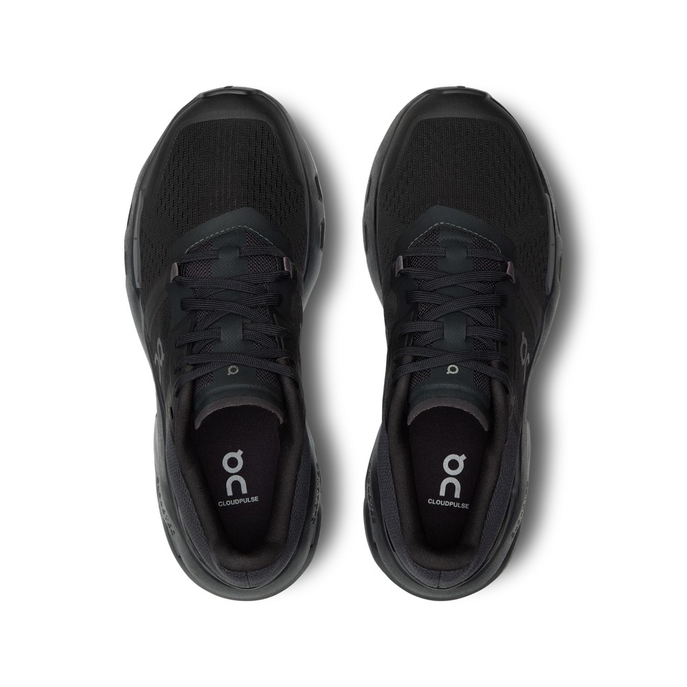 On |Women QC Cloudpulse Training & GYM Shoes Black / Eclipse | YD90-S3HQ