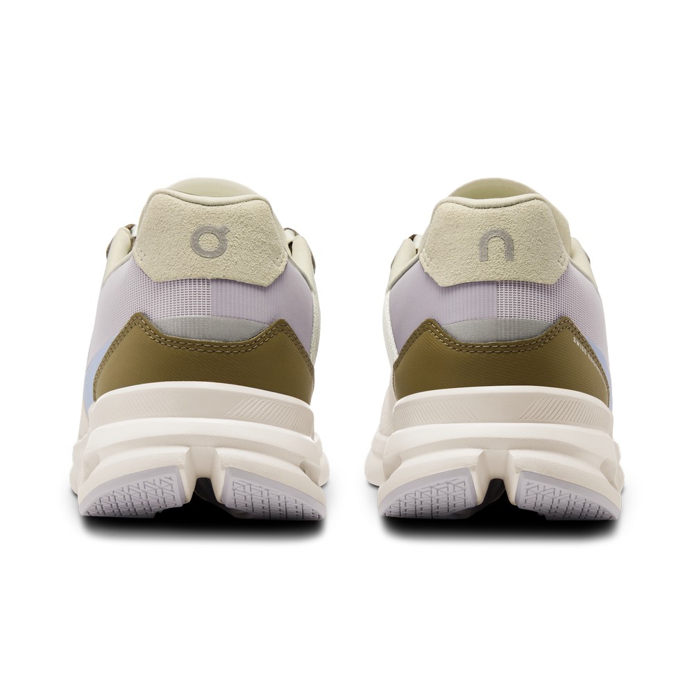 On |Women QC Cloudrift Lifestyle Shoes Ivory / Heather | SY33-R8BB