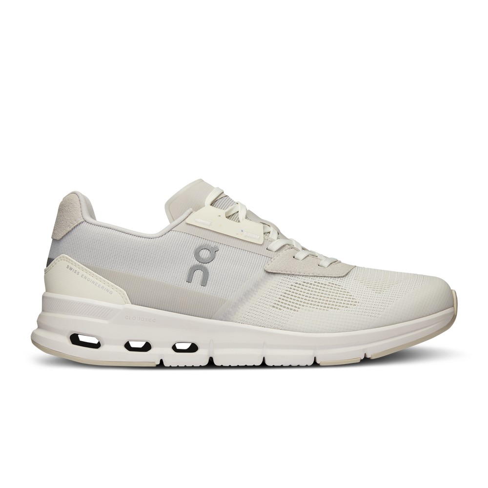 On |Women QC Cloudrift Lifestyle Shoes Undyed-White / Frost | PK47-E5ZP