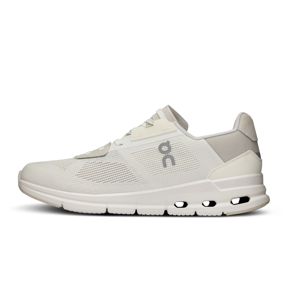 On |Women QC Cloudrift Lifestyle Shoes Undyed-White / Frost | PK47-E5ZP