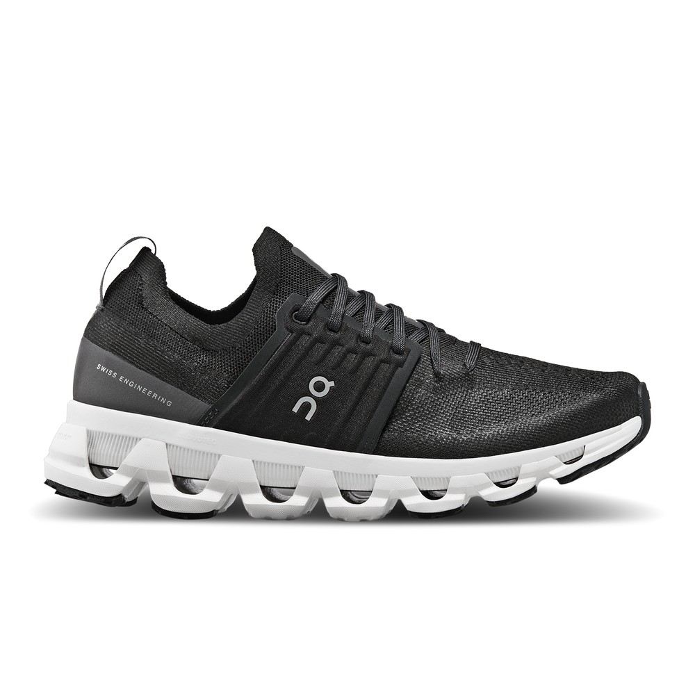 On |Women QC Cloudswift 3 Road Running Shoes All / Black | MJ17-A3HU