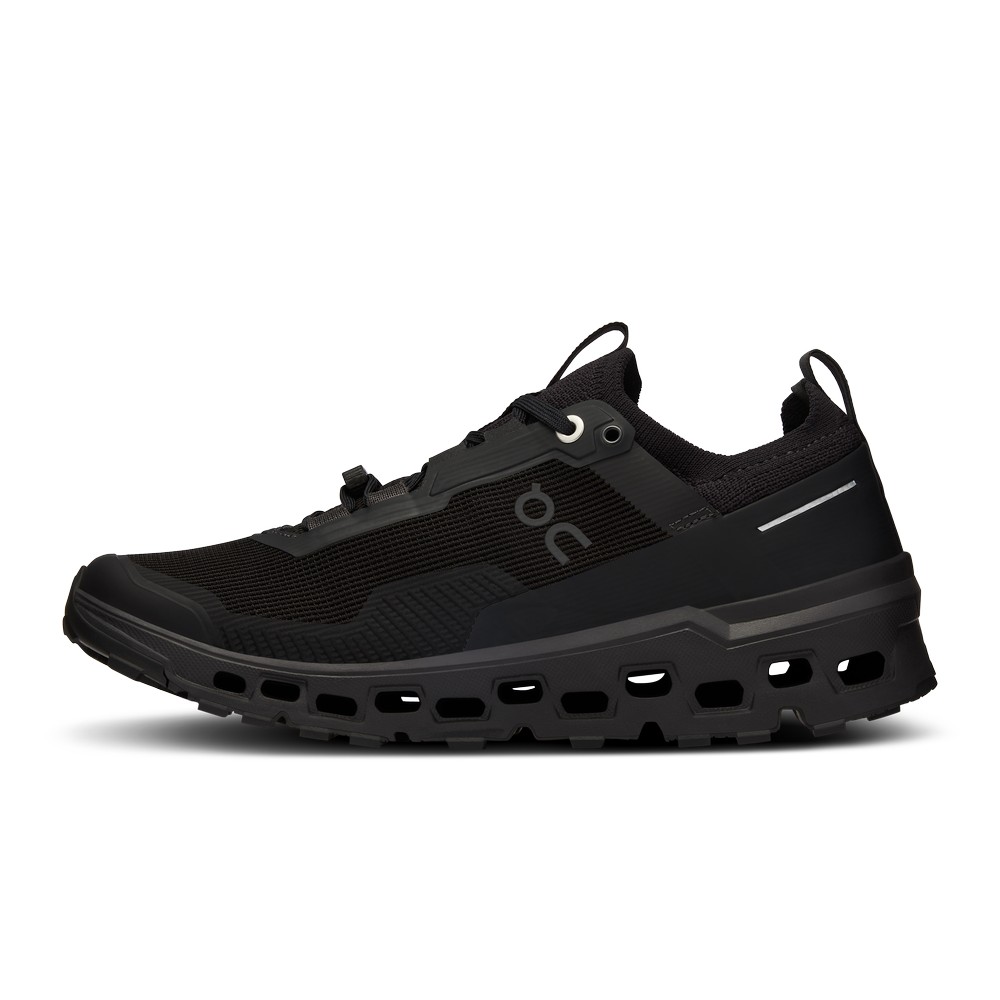 On |Women QC Cloudultra 2 Trail Running Shoes All Black | GW14-L6AL