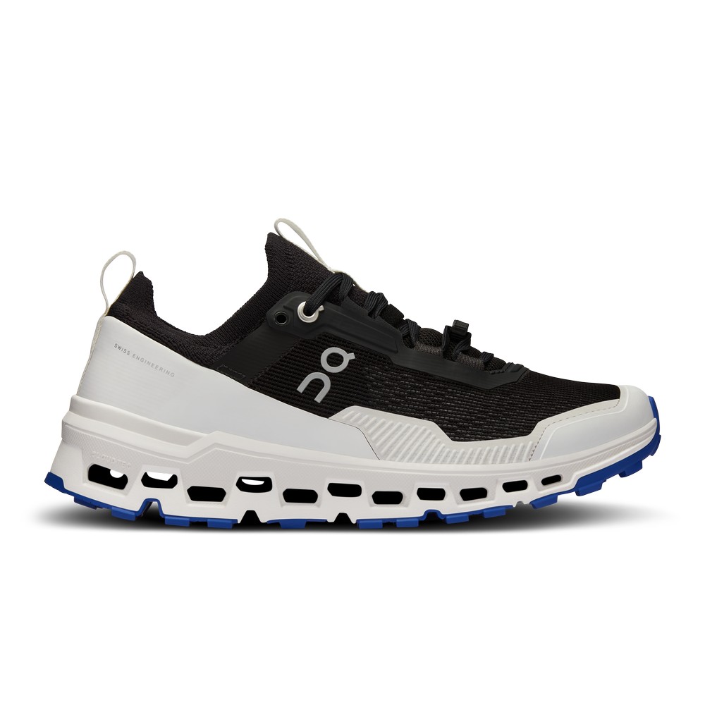 On |Women QC Cloudultra 2 Trail Running Shoes Black / White | GL54-X8GU