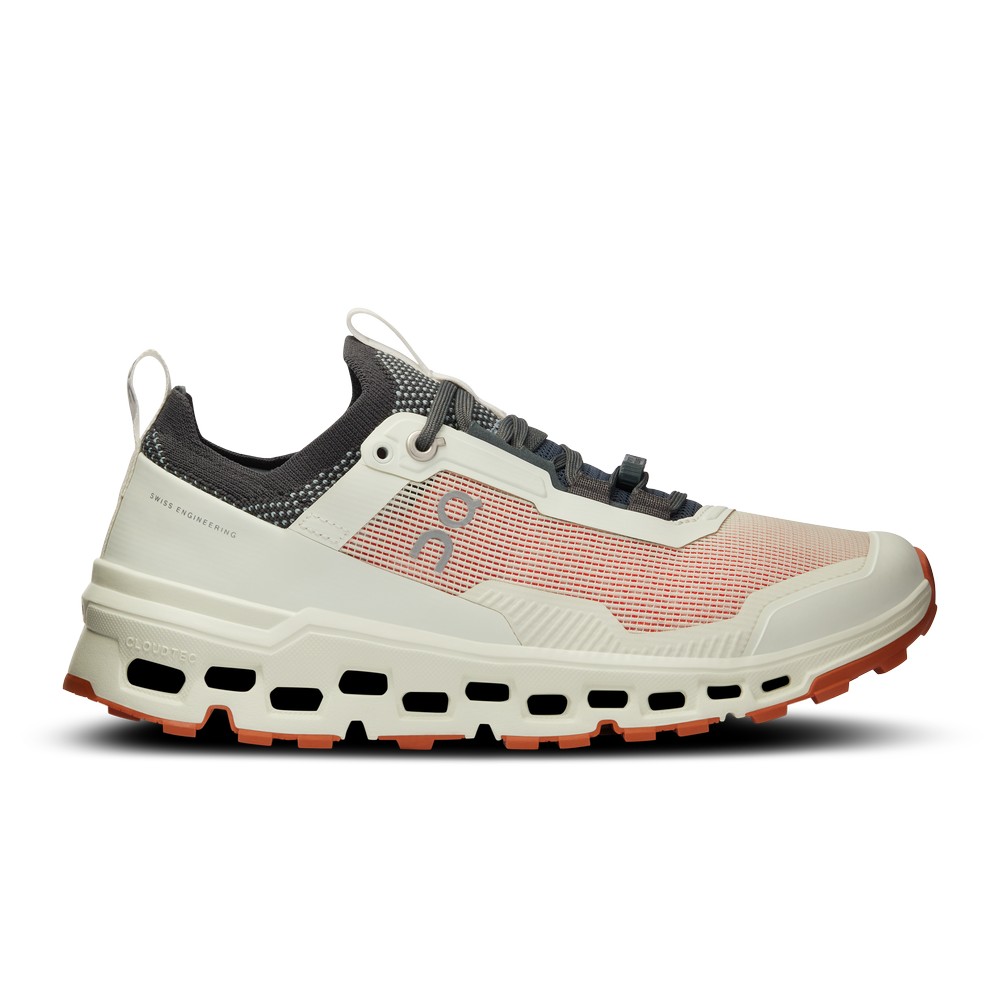 On |Women QC Cloudultra 2 Trail Running Shoes Aloe / Terracotta | DK19-U4ZJ