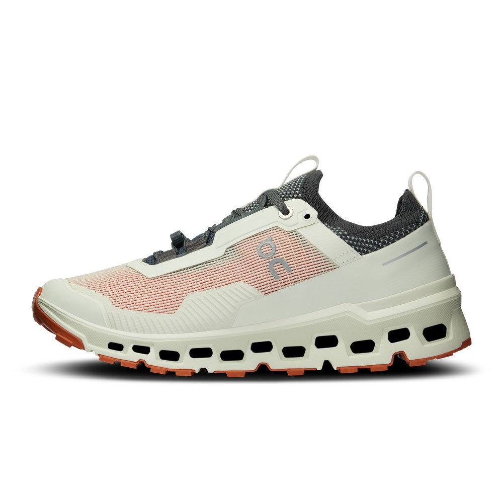 On |Women QC Cloudultra 2 Trail Running Shoes Aloe / Terracotta | DK19-U4ZJ