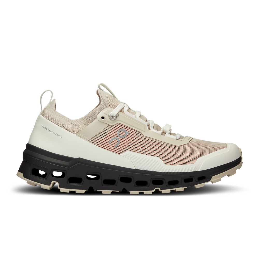 On |Women QC Cloudultra 2 Trail Running Shoes Sand / Black | YZ69-N5PR