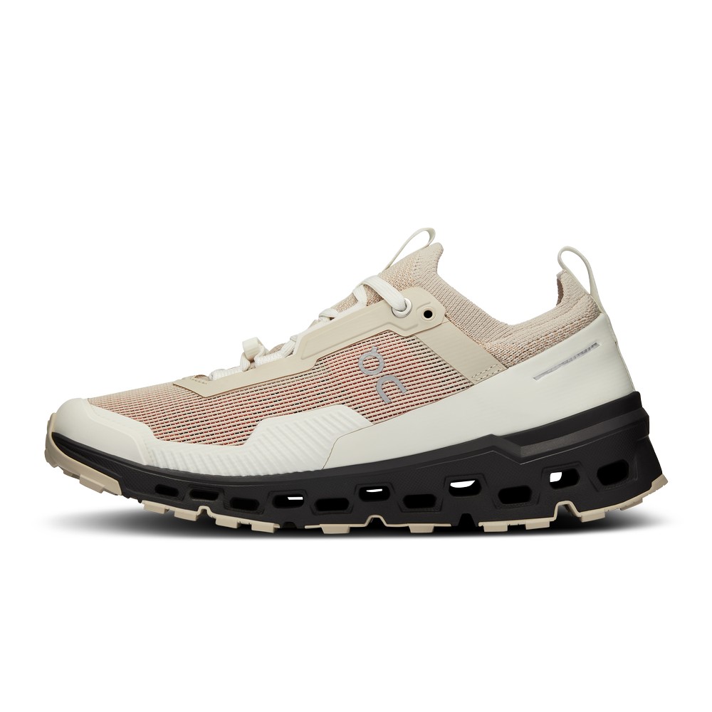 On |Women QC Cloudultra 2 Trail Running Shoes Sand / Black | YZ69-N5PR