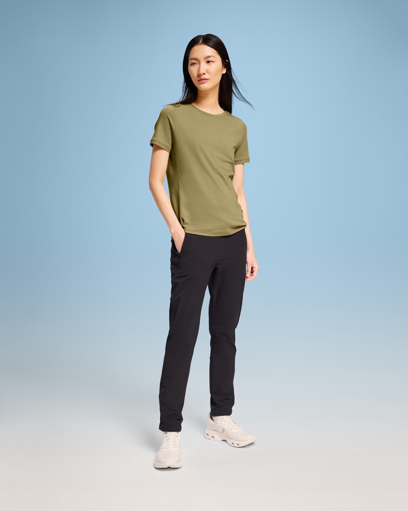 On |Women QC Focus-T Tops and T-shirts Safari | GC92-X5GM