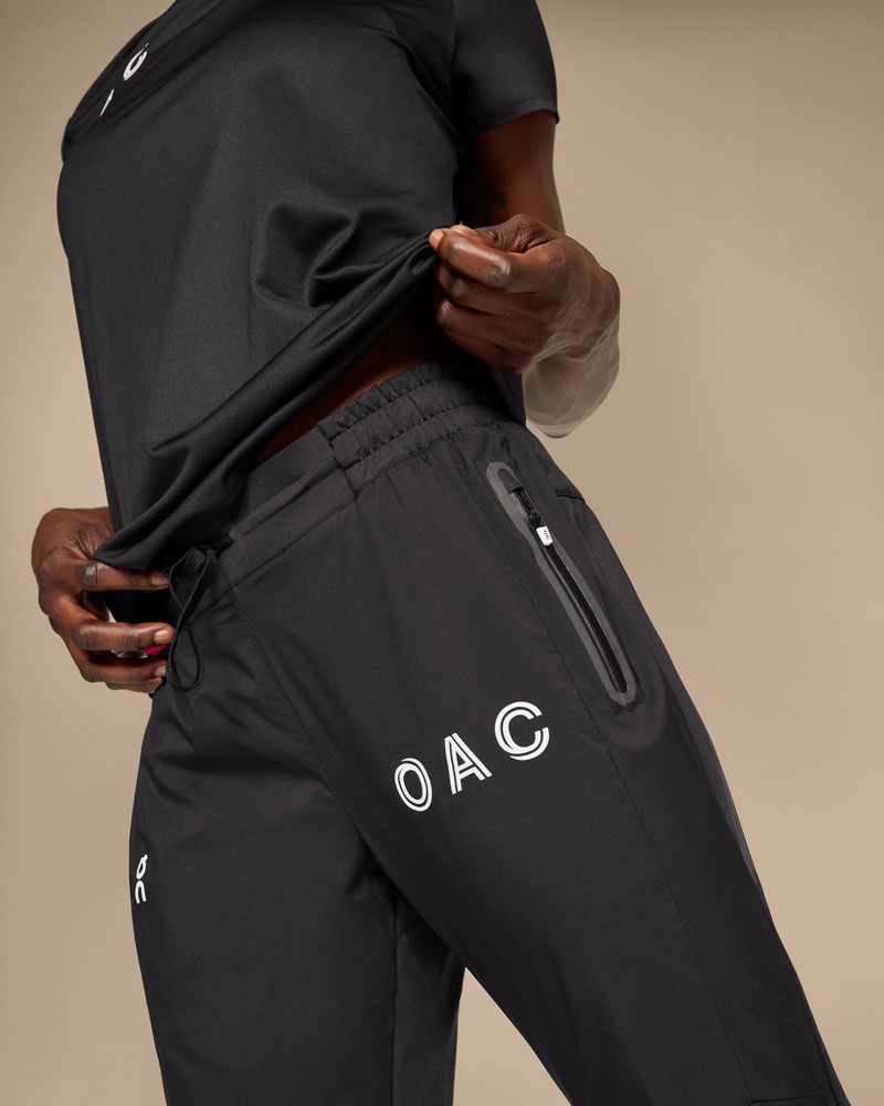 On |Women QC Running Pants OAC Pants Black | RV23-O1BC