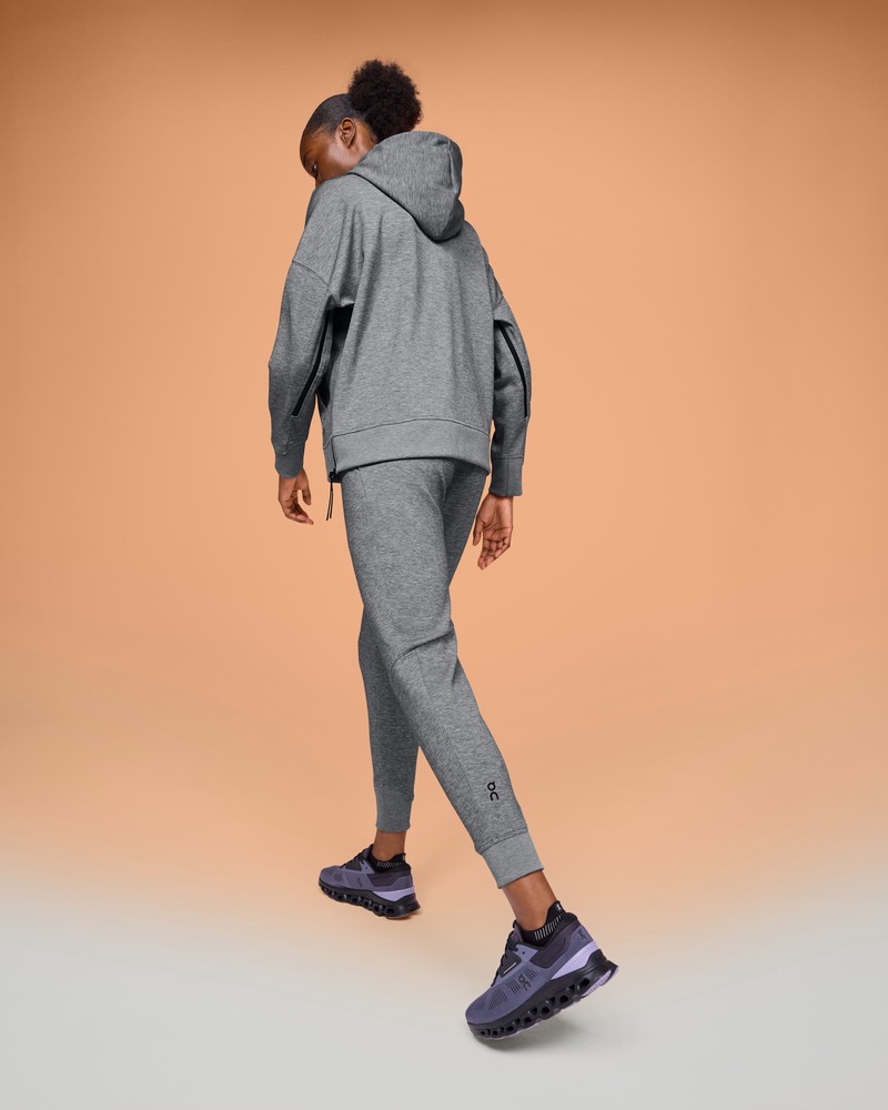 On |Women QC Sweat Pants Pants Grey | FN02-P6QB