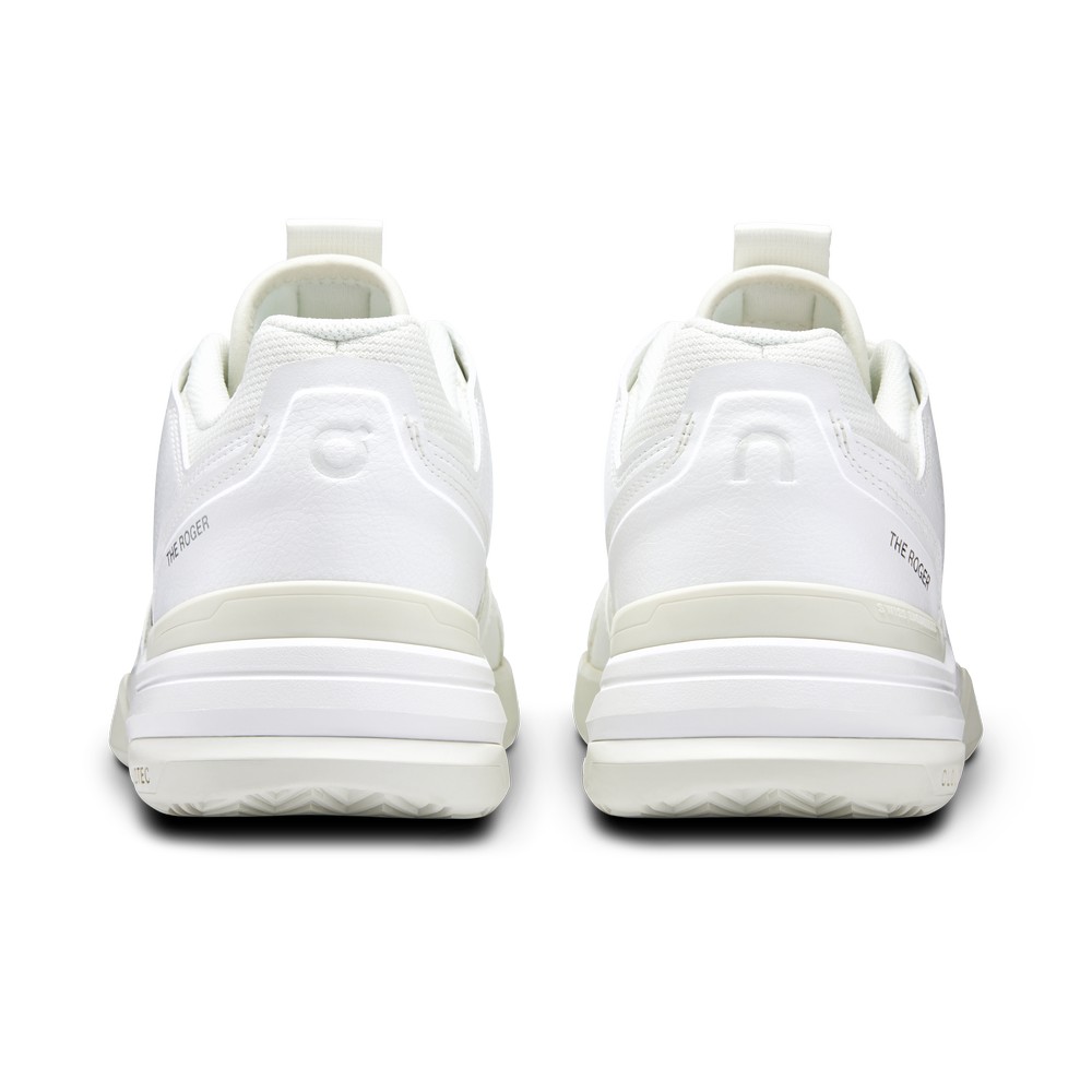 On |Women QC THE ROGER Clubhouse Pro Tennis shoes Undyed / Ice | KE70-Y6CA