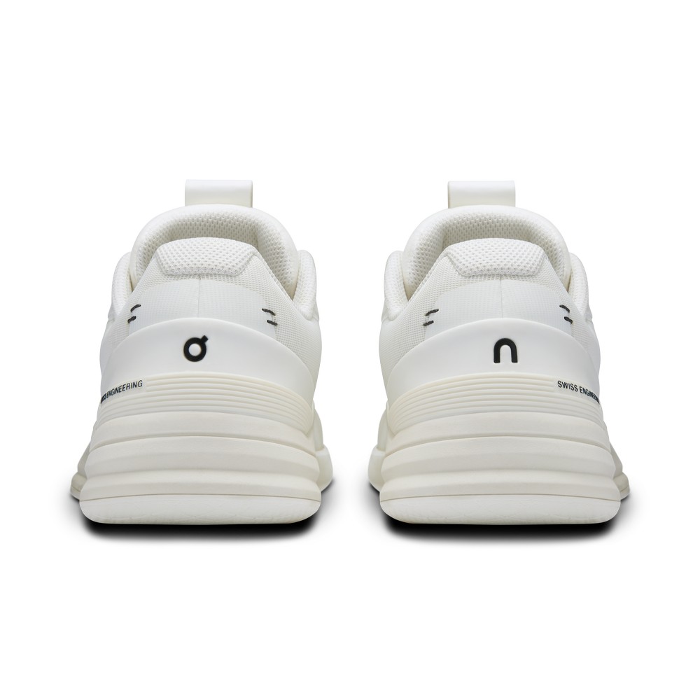 On |Women QC THE ROGER Pro Tennis shoes Undyed-White / Black | WJ31-F7NT