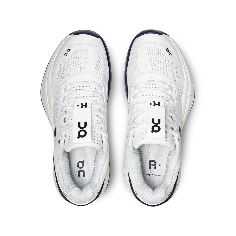 On |Women QC THE ROGER Pro Tennis shoes White / Acai | PT65-X9TI