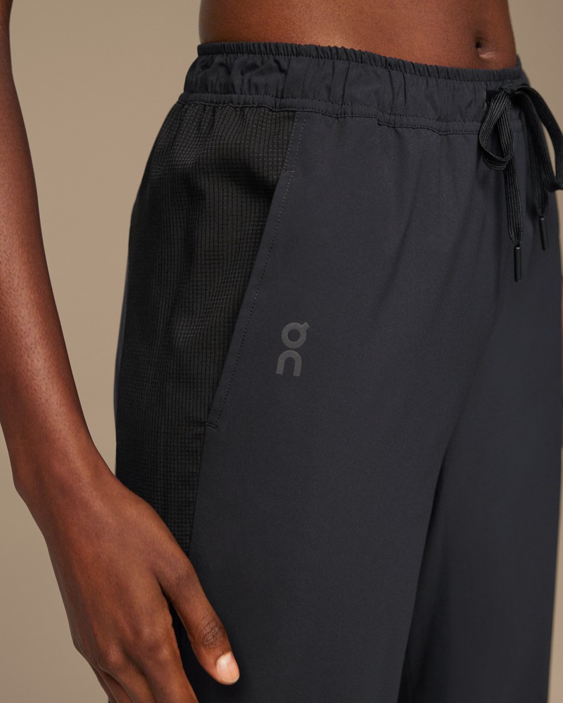 On |Women QC Track Pants Pants Black | KH95-R2KX