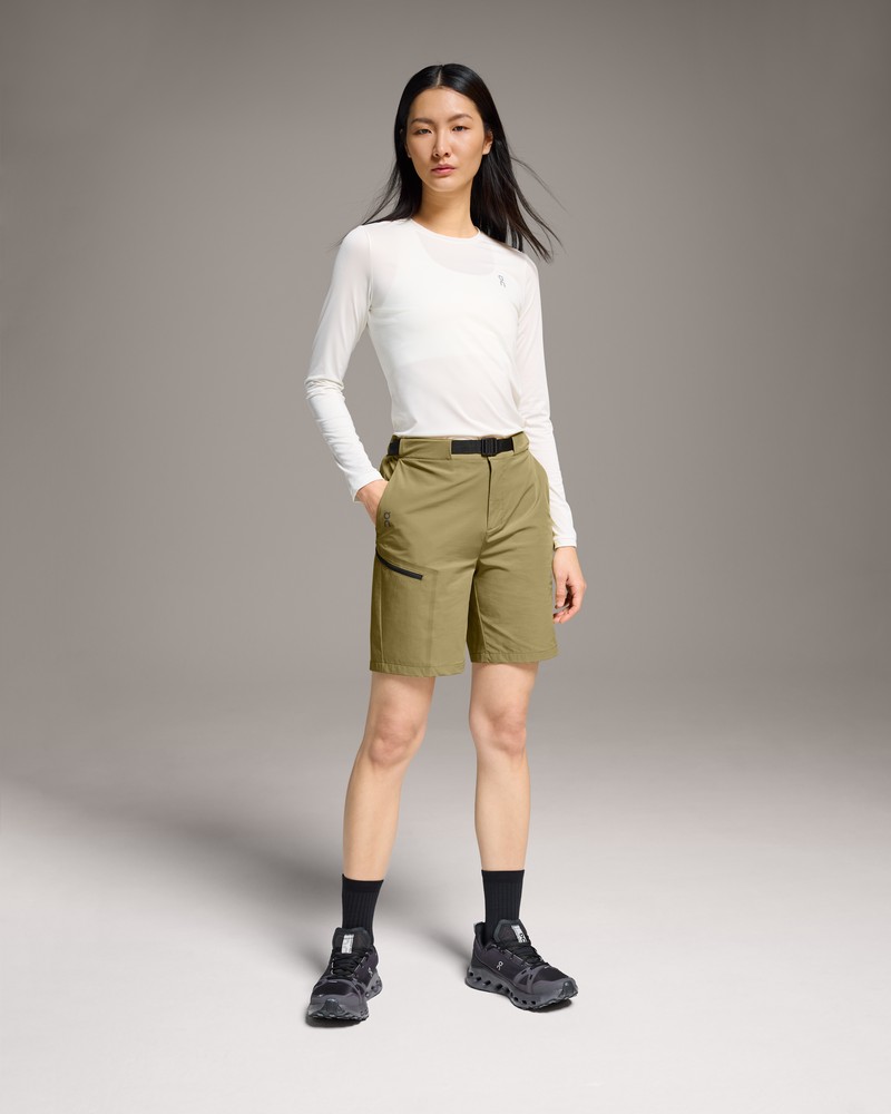 On |Women QC Trek Short Shorts Safari | TH07-Q5BR