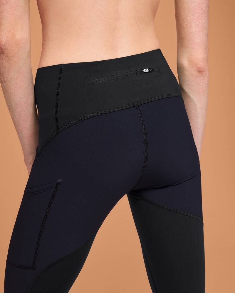 On |Women QC Trek Tight Tights & Leggings Black | UB69-B3KJ